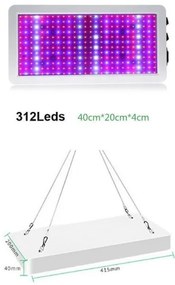 LED Függőlámpa növények termesztéséhez LED/36W/230V IP44