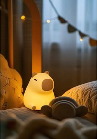 Világossárga gyerek éjjelilámpa Capybara – Fischer &amp; Honsel