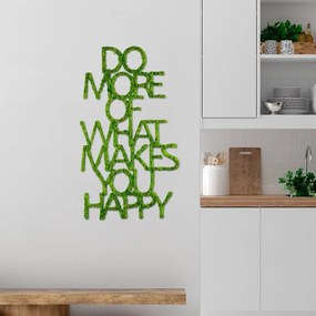 Fém fali dekoráció, Do More Of What Makes You Happy
