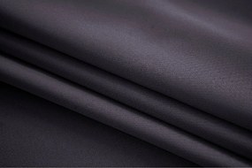 Függöny OXFORD LIGHT 140x250 cm, sötétszürke Felfüggesztés: Hullámos sínszalag