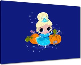 Vászonkép 100x70 Hamupipőke egér hintó