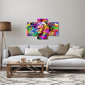 Kép - Oroszlán 3D-s képe (90x60 cm)