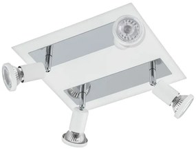 Eglo 94962 - LED Spotlámpa SARRIA 4xGU10-LED/5W/230V