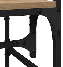 Ruhásszekrény fiókkal kézműves tölgy 89 x 39 x 184.5 cm Faanyag