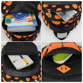 Bontour PLAY Gyerek hátizsák, kosárlabda mintával