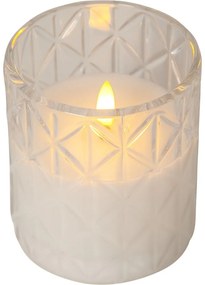 Elemmel működő LED gyertya (magasság 10 cm) Flamme Romb – Star Trading