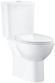 Kombinált wc GROHE Bau Ceramic alpesi fehér hatsó kifolyással 39347000