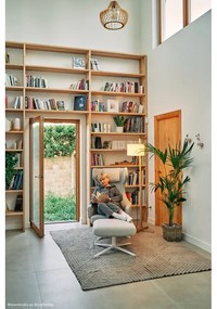 Világosbarna mosható kézi szövésű gyapjú szőnyeg 170x240 cm Golden Coffee – Lorena Canals