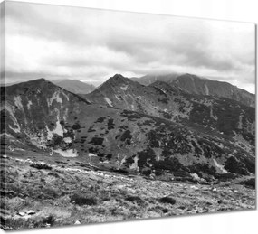 Vászonkép 50x40 Tátra Lengyel hegyek Kilátás