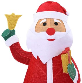 Karácsonyi Mikulás 200 LED-del Meleg fehér 100 x 180 cm szövet