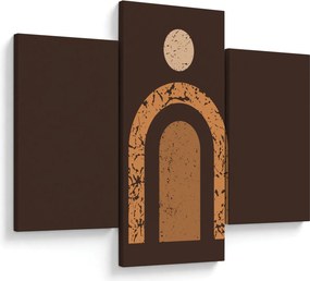 Kép - Narancssárga ívek N⁰3 (90x60 cm)
