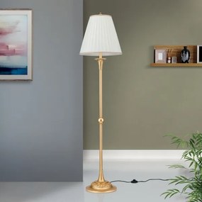 Orion Stl 12-1090/1 - Állólámpa FONSA 1xE27/60W/230V fehér/arany