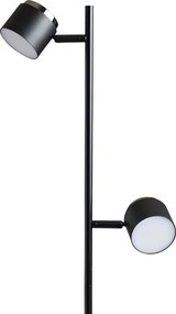 RENDL NOVA II stojanová černá chrom/mléčný akryl 230V LED 2x3.5W 3000K