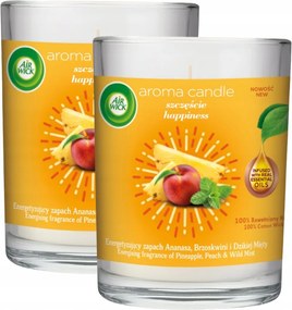 Air Wick Boldogság Dekorációs Gyertya Szett 220g 2 db