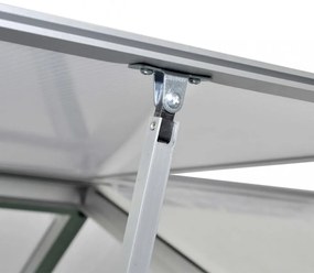 megerősített alumínium melegház 3,46 m²