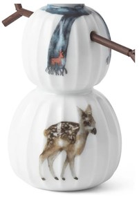 Porcelán karácsonyi figura (magasság 11,5 cm) Hammershøi Snowman – Kähler Design