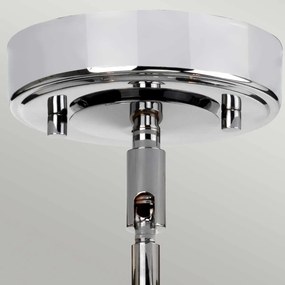 Elstead glamour modern LED függeszték agatha króm átlátszó elsbath-agatha3p-pc IP44