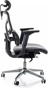 EQ-1 forgószék szürke/króm