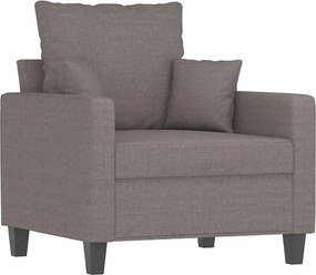 vidaXL tópszínű szövet kanapéfotel 60 cm