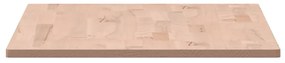 tömör bükkfa téglalap alakú asztallap 80 x 40 x 1,5 cm