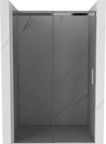 Mexen  Omega 8 mm   Zuhany ajtó csúszó   100 cm, grafit, króm - 825-100-000-01-40 Csúszó zuhany ajtó
