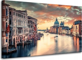 Vászonkép Velence építészet nyugat100X60