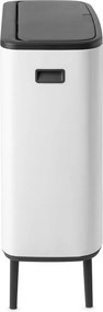 Fehér acél érintésre nyíló szemetes 60 l Bo Touch Bin Hi – Brabantia