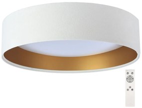 BPS Koncept LED Dimmelhető mennyezeti lámpa SMART GALAXY LED/24W/230V fehér/arany + távirányító BS0351