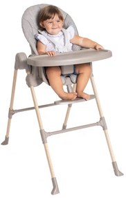 Chicco - Gyermek étkezőszék Polly Essential - szürke/barna