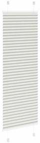 pliszírozott redőny világosszürke 40x150 cm szövetszélesség