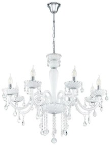 Eglo 39114 - Csillár CARPENTO 8X14/40W/230V