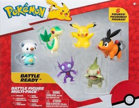 Pokémon figura készlet, 6 db