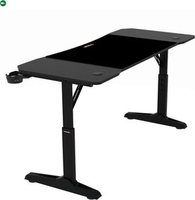NERO állítható gamer asztal 120 × 60 cm