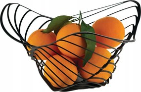 Alessi Trinity Gyümölcskosár 33 cm Fekete