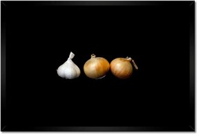Poszterek keretben 60x40 Hagyma Fokhagyma Zöldségek