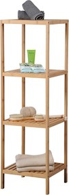 Kesper 19434 Bambusz polc, 115 x 35 x 35 cm