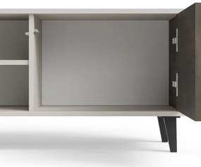 Random 2 RTV-1 TV állvány kasmír/dió 150cm