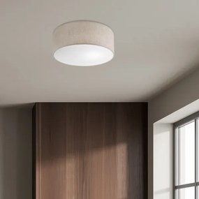 Mennyezeti lámpatest SIRJA 1xE27/15W/230V Ø 35 cm, bézs