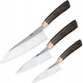 Konyhakés készlet Gyuto 180 mm, Gyuto 140 mm, Hámozókés 110 mm Pirge Handm