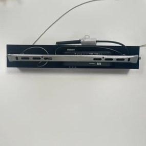 ONLI - LED Csillár zsinóron ONDA LED/30W/230V 4000K fekete