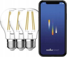 Nordlux Smart 3 db E27 600lm 2200-6500K szabályozható fényerejű izzó szett