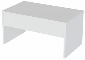 Összecsulható kávésasztal AKILLI 44,8x90 cm fehér