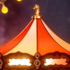 RoboTime - 3D puzzle zenélő doboz Klasszikus körhinta 5V