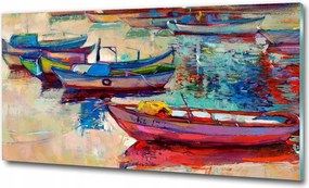 Fotó kép fotó edzett üveg csónak 100x70