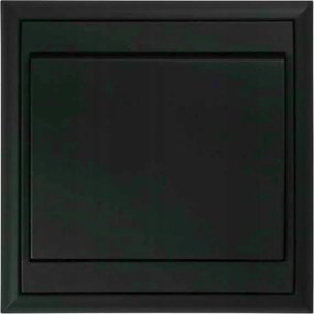 Luna p/t csengőgomb, 10A, 250V, WP-6/7L, fekete