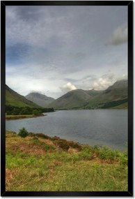 Poszterek keretben 40x60 Hegyek kilátás