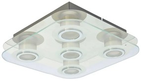 Italux FLAVIO MD14088-05F CH Süllyesztett mennyezeti lámpa 5x5,5W/LED