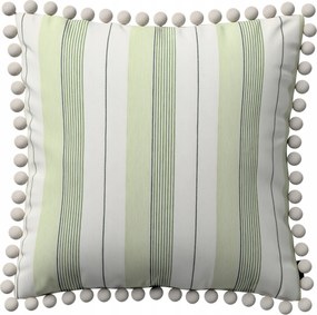 Párnahuzat 45x45 zöld csíkos