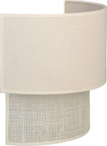 Brilagi - LED fali lámpa BOHO ECO 1xE27/10W/230V krémszínű