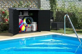 Duramax StoreAway kerti tárolódoboz szürke, 850 l